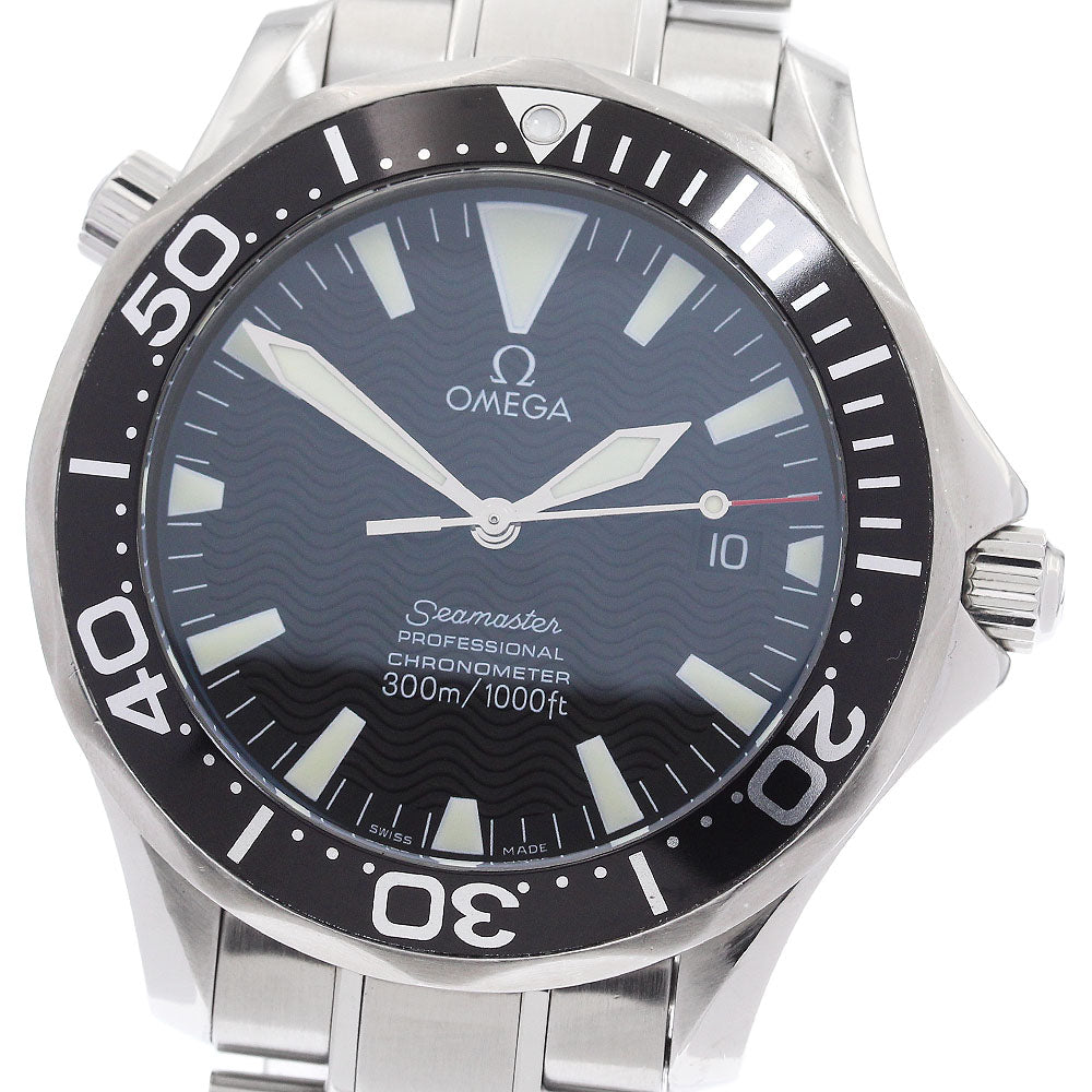 OMEGA Seamaster300 2254.50 Date black Dial Automatic Men's Watch_895525