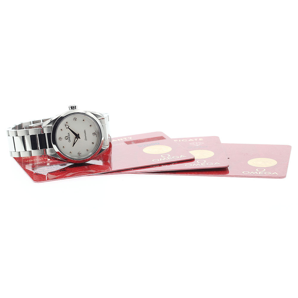 OMEGA Seamaster Aqua Terra 220.10.28.60.54.001 white Dial Quartz Ladies_895542