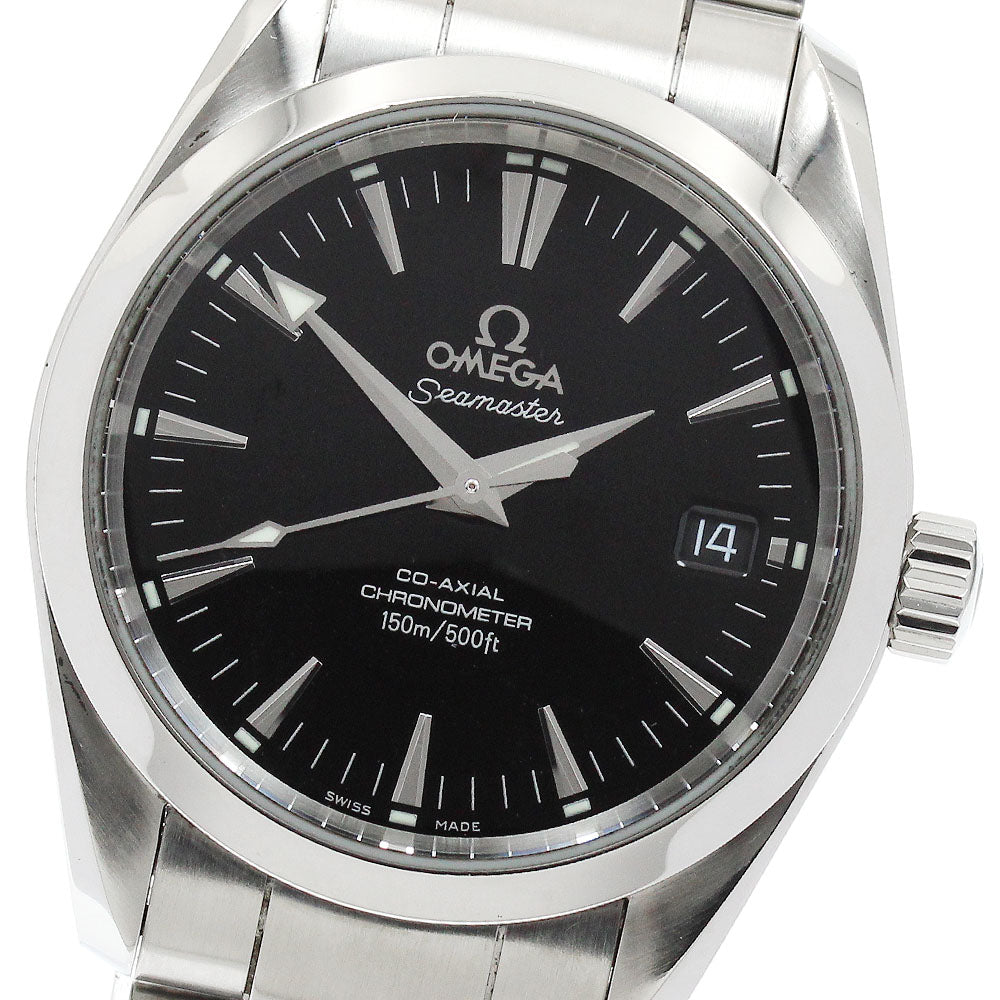 OMEGA Seamaster Aqua Terra 2504.50 Date black Dial Automatic Boy's Watch_895543