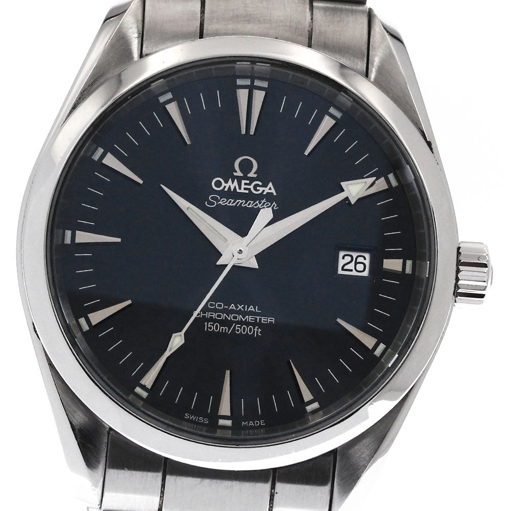 OMEGA Seamaster Aqua Terra 2503.80 Date Navy Dial Automatic Men's Watch_895549
