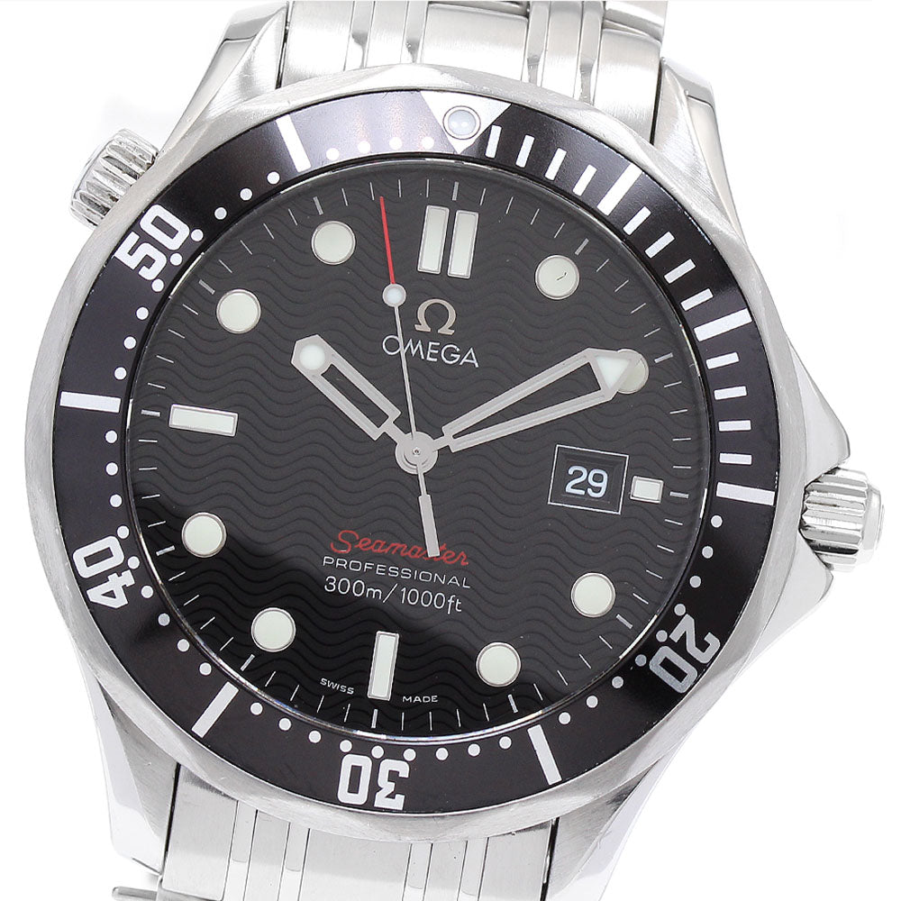 OMEGA Seamaster300 212.30.41.61.01.001 Date black Dial Quartz Men's Watch_895559