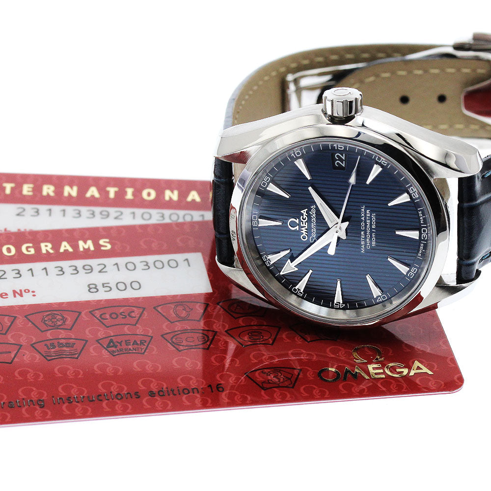 OMEGA Seamaster Aqua Terra 231.13.39.21.03.001 Navy Dial Automatic Men's_895571