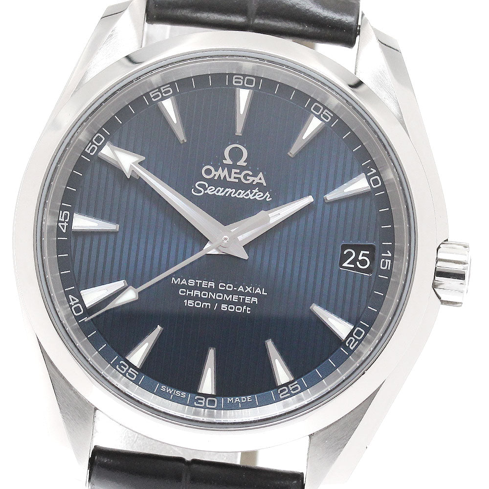OMEGA Seamaster Aqua Terra 231.13.39.21.03.001 Master Co-Axial Chronometer Navy Dial Automatic Men's Watch_895572