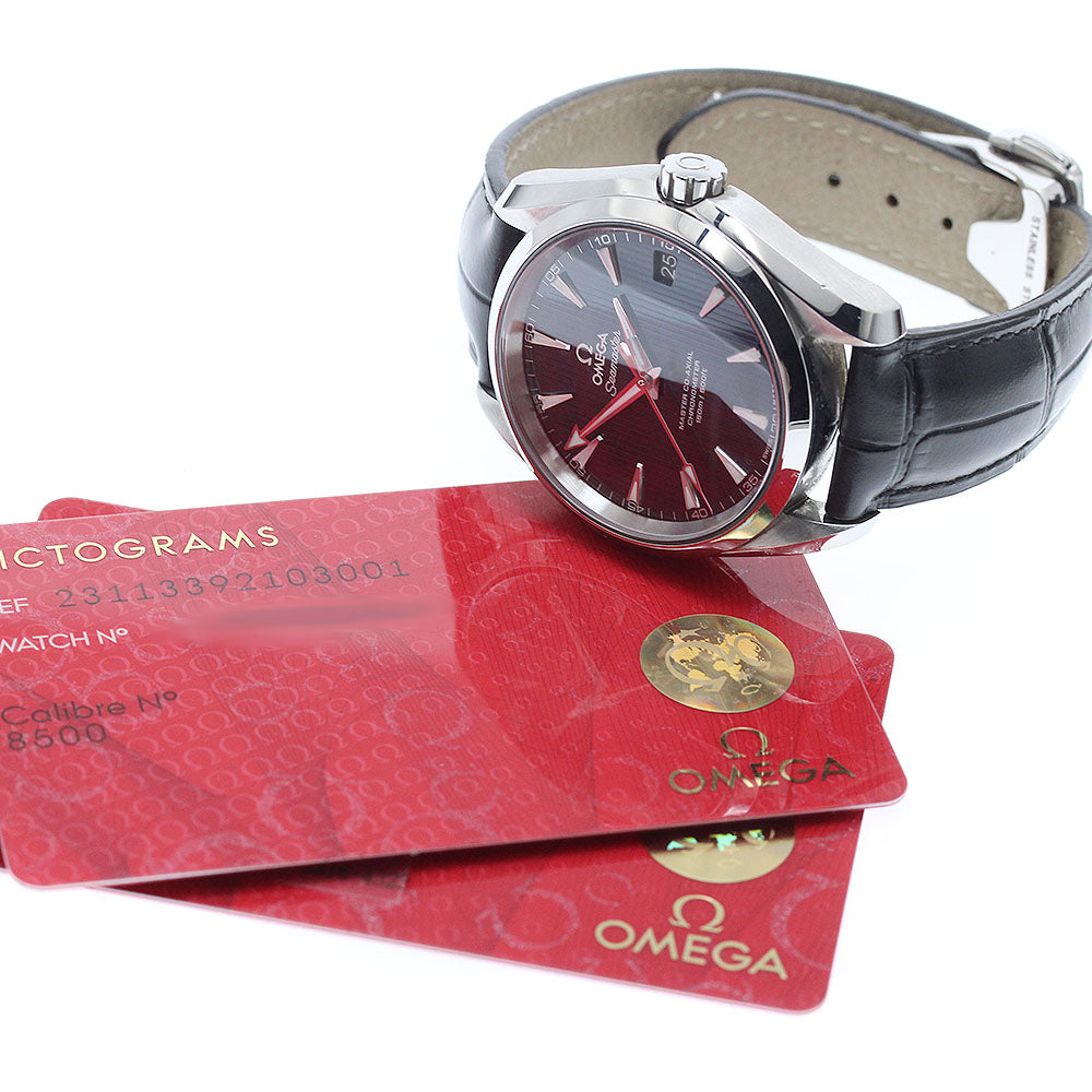 OMEGA Seamaster Aqua Terra 231.13.39.21.03.001 Master Co-Axial Chronometer Navy Dial Automatic Men's Watch_895572