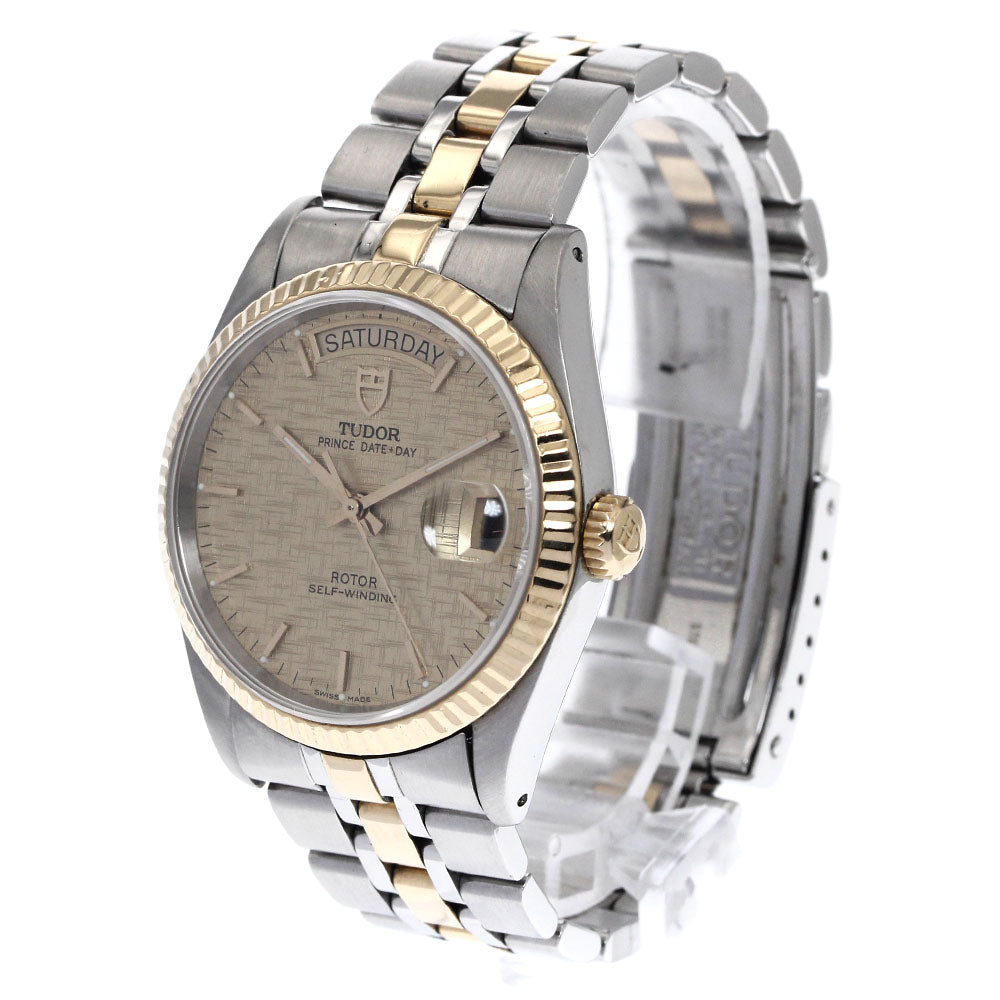 TUDOR Prince Date Day 76213 gold Dial Automatic Men's Watch_895575