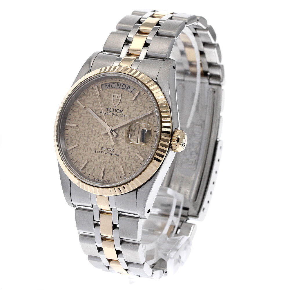 TUDOR Prince Date Day 76213 gold Dial Automatic Men's Watch_895605