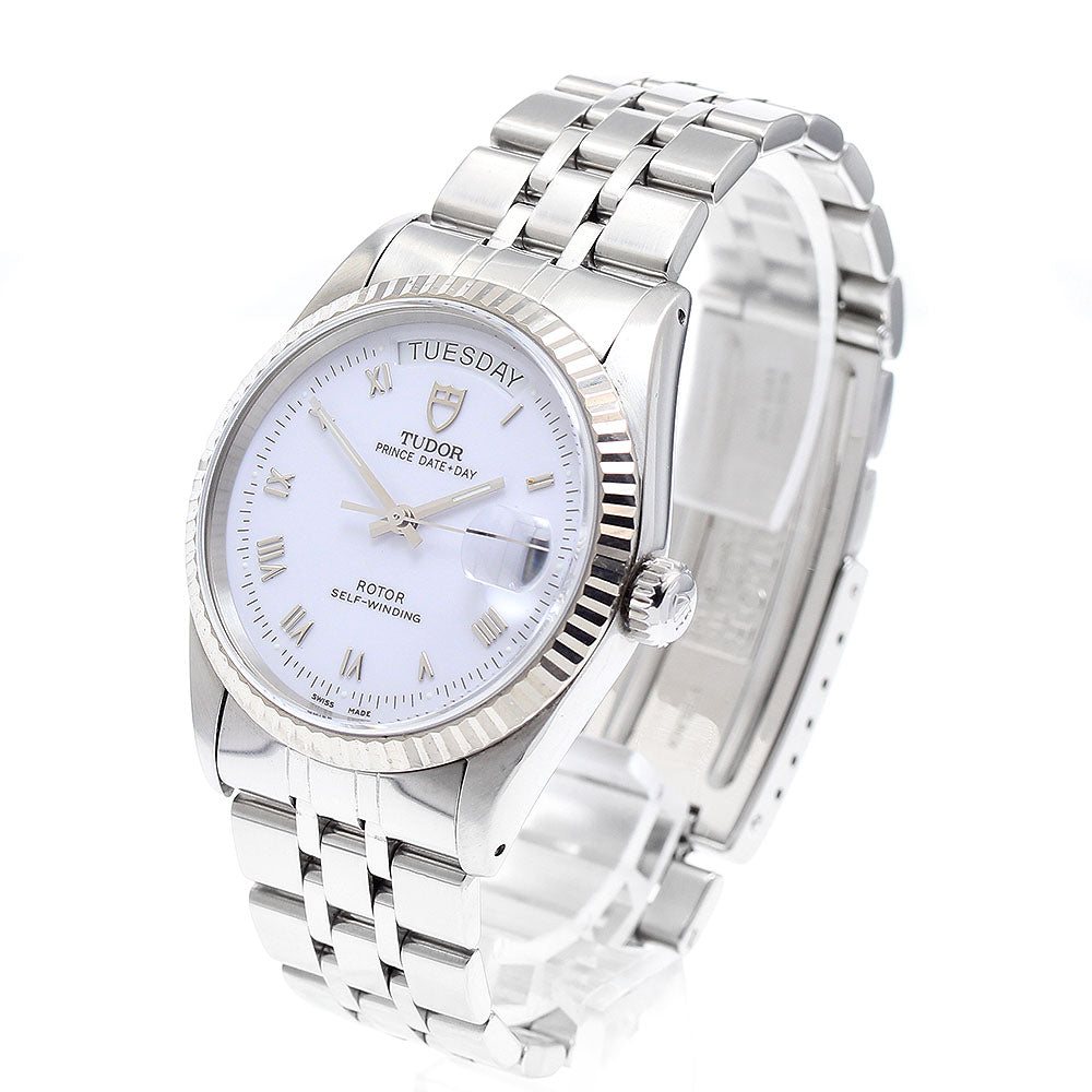 TUDOR Prince Date Day 76214 Day date white Dial Automatic Men's Watch_895607