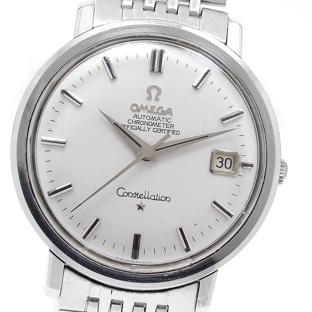 OMEGA Constellation 168.004 Cal.561 Date Silver Dial Automatic Men's_895623