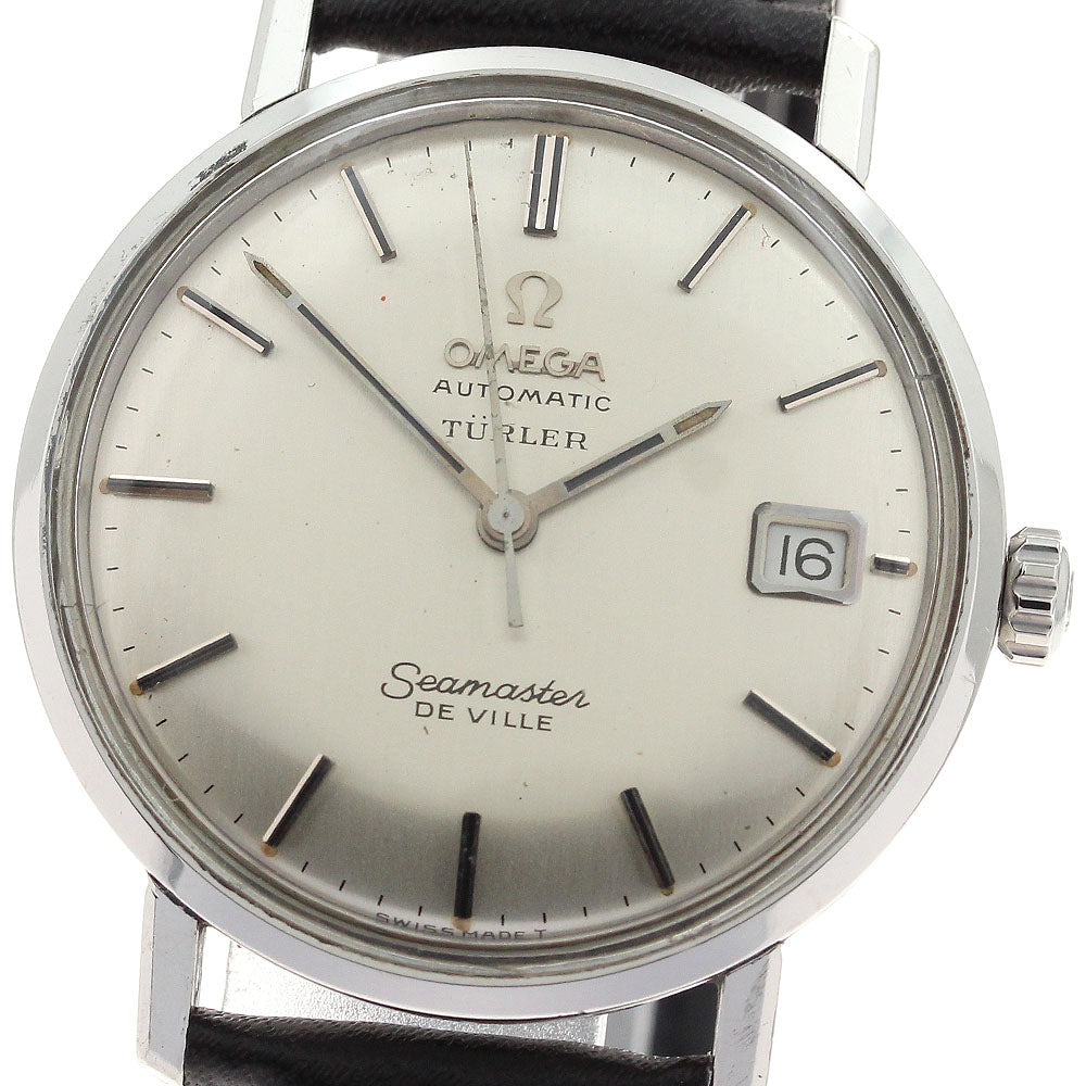 OMEGA TURLER SeamasterDe Ville Date Silver Dial Automatic Men's Watch_895624