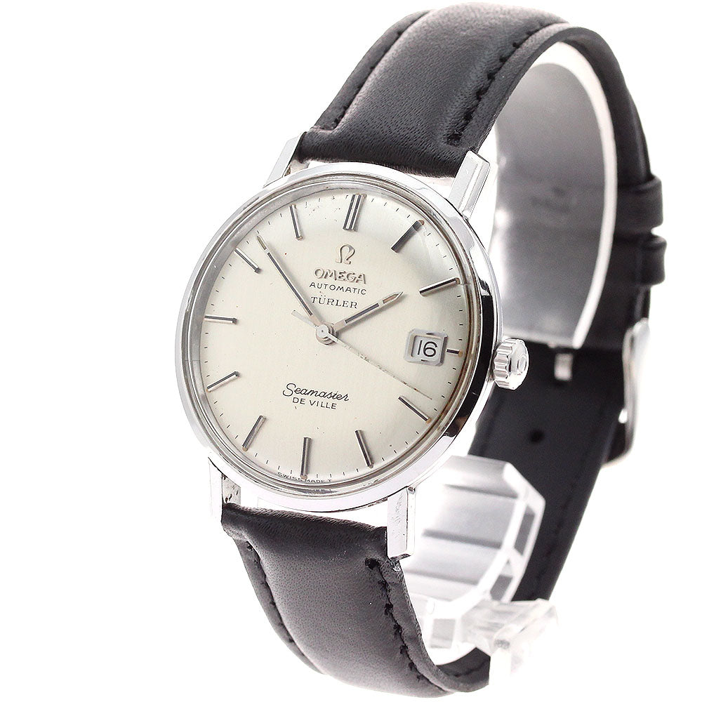 OMEGA TURLER SeamasterDe Ville Date Silver Dial Automatic Men's Watch_895624