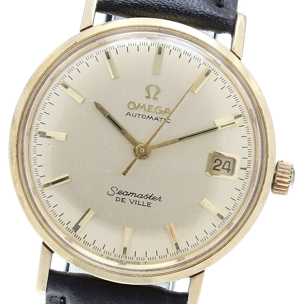 OMEGA Seamaster De Ville Date Silver Dial Automatic Men's Watch_895628