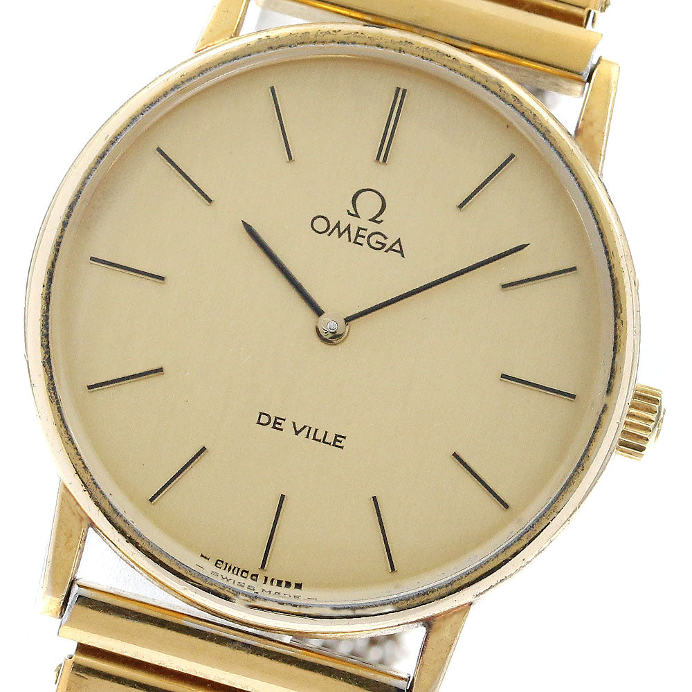 OMEGA De Ville 111.140 Cal.625 gold Dial Hand Winding Men's Watch_895631