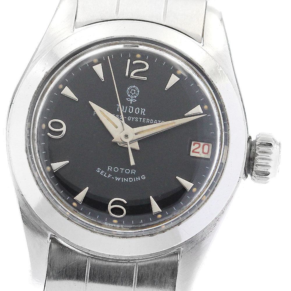 TUDOR Princess Oyster Date 7907 cal.992 black Dial Automatic Ladies Watch_895649