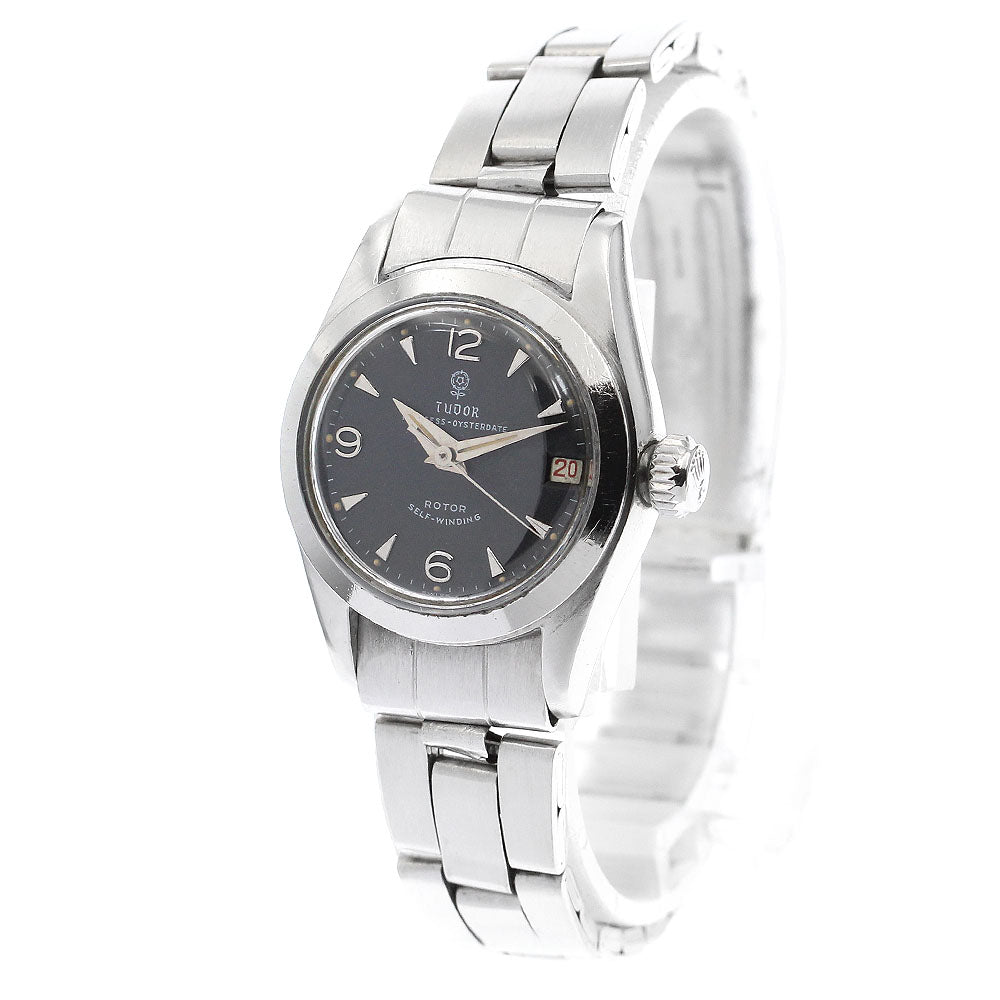 TUDOR Princess Oyster Date 7907 cal.992 black Dial Automatic Ladies Watch_895649