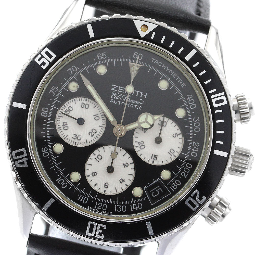ZENITH El Primero De Luca 02.2310.400 black Dial Automatic Men's Watch_895654