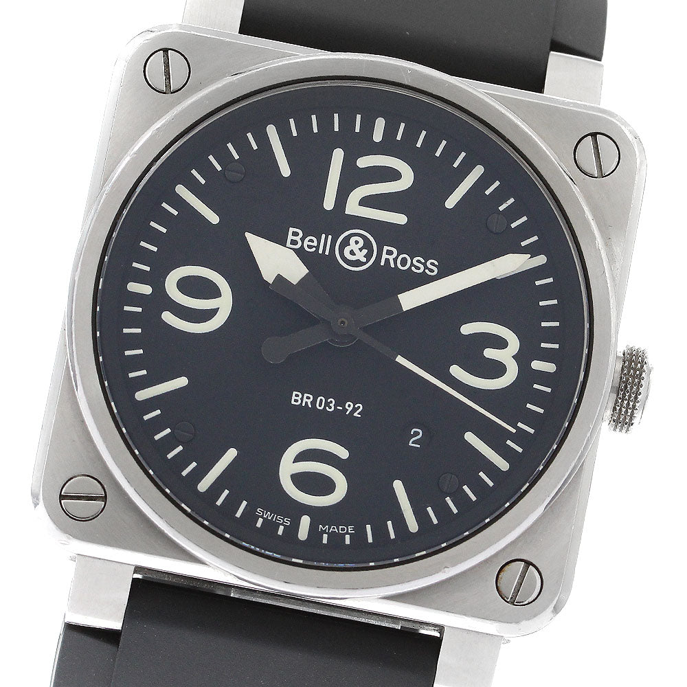 Bell＆Ross BR03-92-S Date Black Dial Automatic Men's Watch_895660