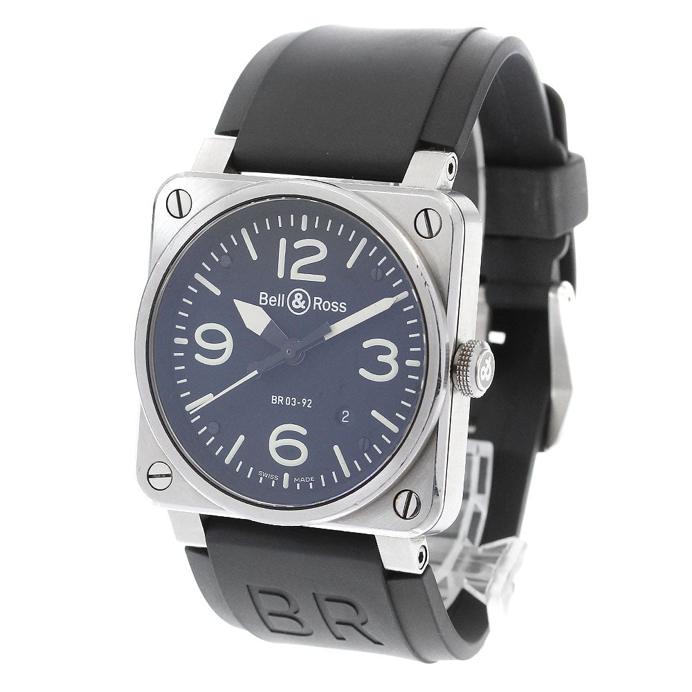 Bell＆Ross BR03-92-S Date Black Dial Automatic Men's Watch_895660
