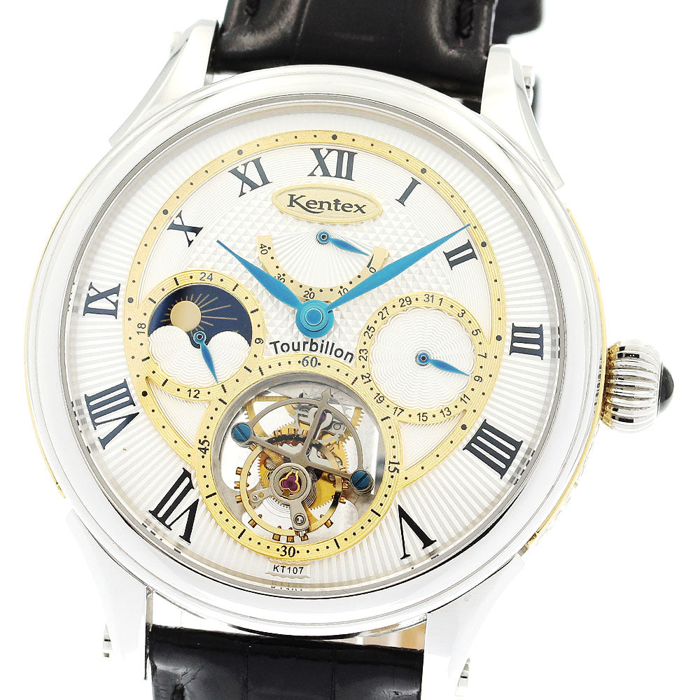 Kentex Tourbillon Classic Grand 3 E540M-03 Limited to 99 pieces Silver Dial Hand Winding Men's Watch_895661