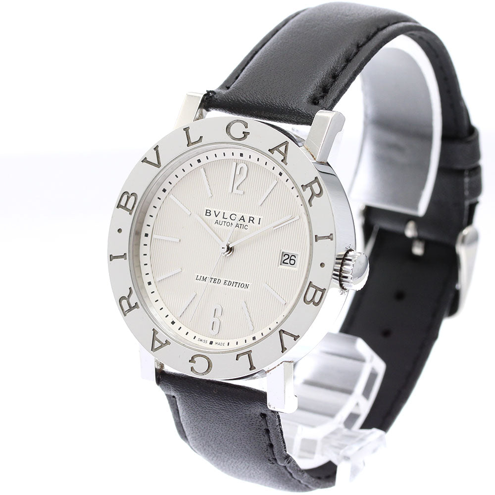BVLGARI BVLGARIBVLGARI BB38SLAUTO Date Silver Dial Automatic Men's Watch_895662