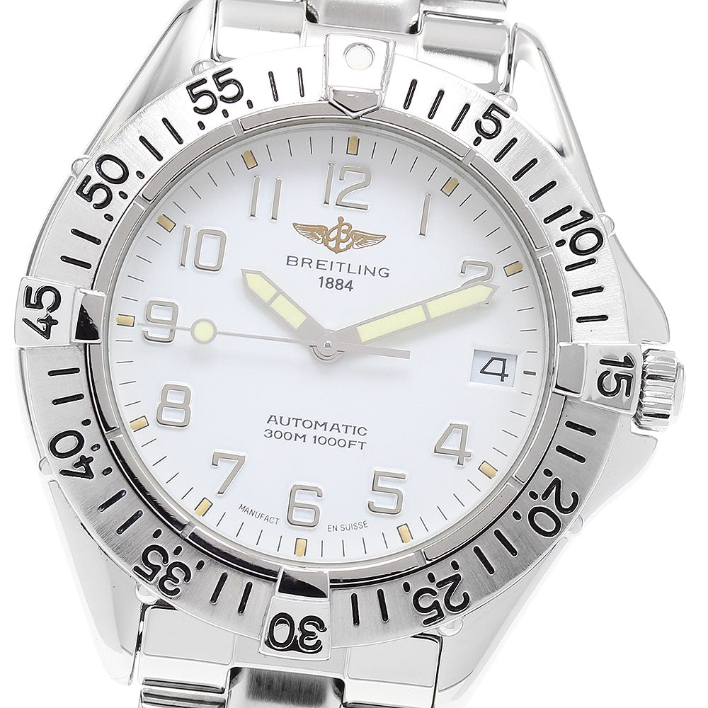 BREITLING Colt A17035 Date white Dial Automatic Men's Watch_895977