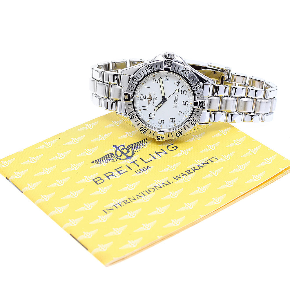 BREITLING Colt A17035 Date white Dial Automatic Men's Watch_895977