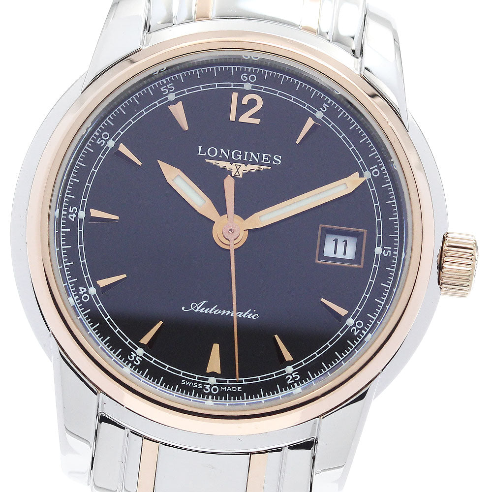 LONGINES Saintimier L2.563.5 Date black Dial Automatic Ladies Watch_895978
