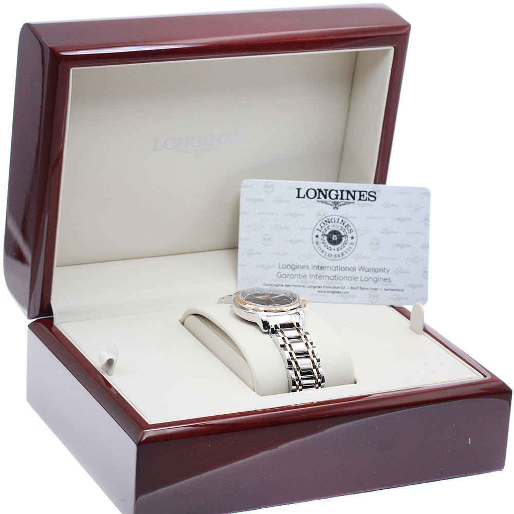 LONGINES Saintimier L2.563.5 Date black Dial Automatic Ladies Watch_895978