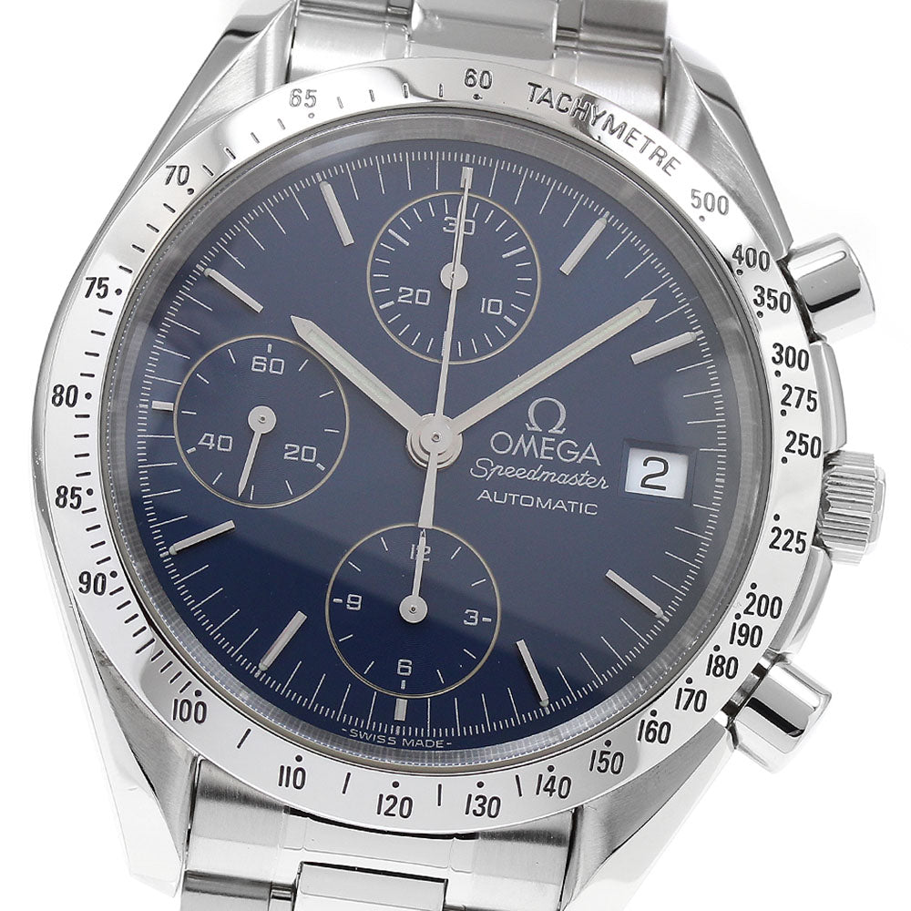 OMEGA Speedmaster 3511.80 Date Chronograph Navy Dial Automatic Men's_895979