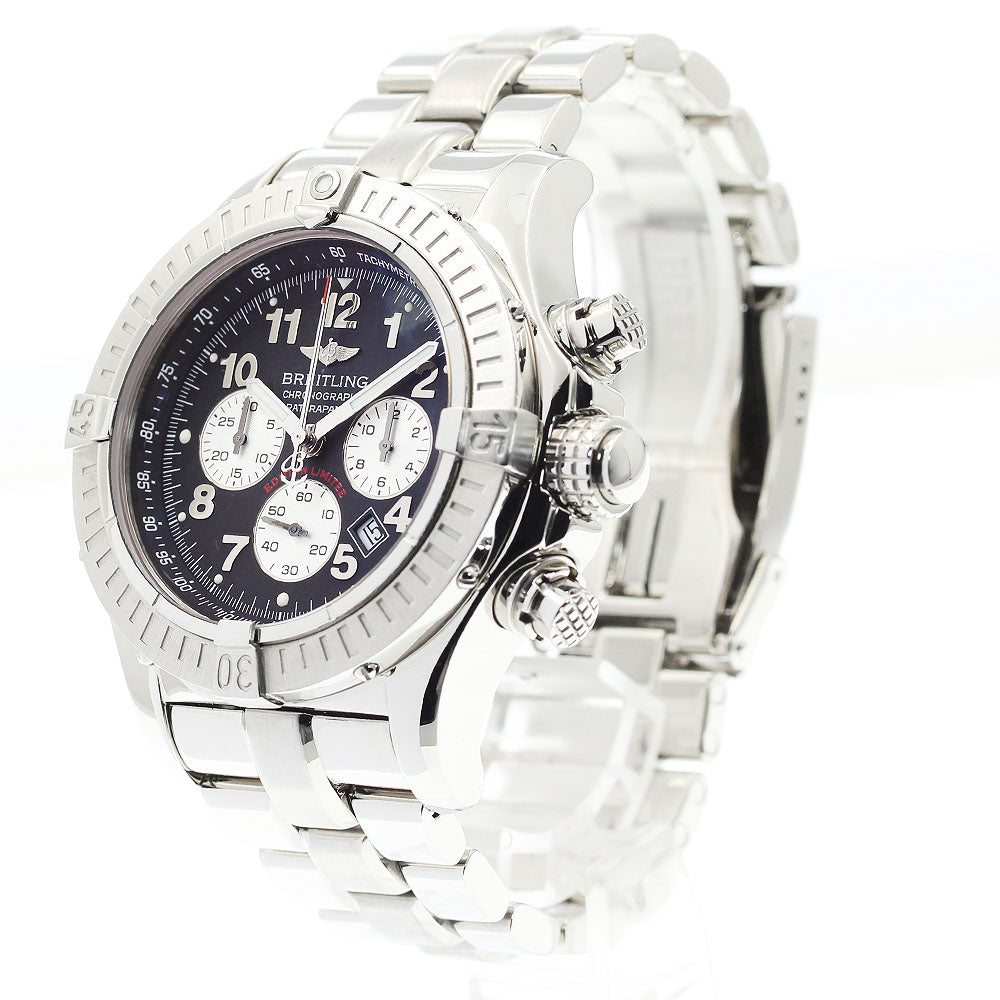 BREITLING Avenger 69 A69360 Chronograph Black Dial Quartz Men's Watch_895987