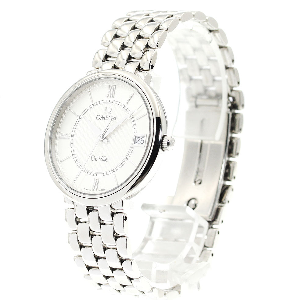 OMEGA De Ville 7514.31 Date Silva Dial Quartz Men's Watch_895994