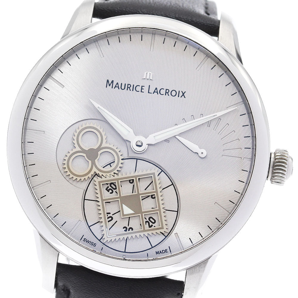 MAURICE LACROIX Masterpiece MP7158-SS001-901 Hand Winding Men's Watch_896005