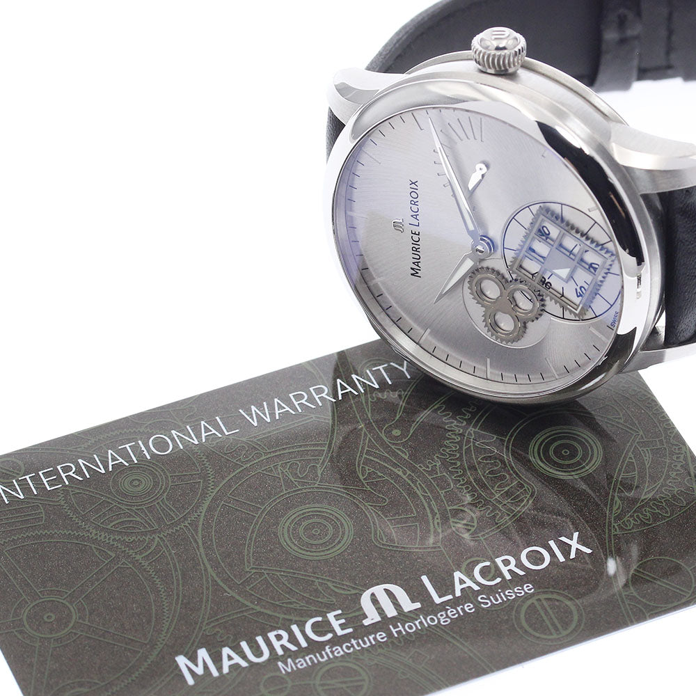 MAURICE LACROIX Masterpiece MP7158-SS001-901 Hand Winding Men's Watch_896005