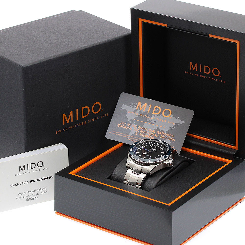 MIDO Ocean Star GMT M026.629.17.051.00 black Dial Automatic Men's Watch_896012