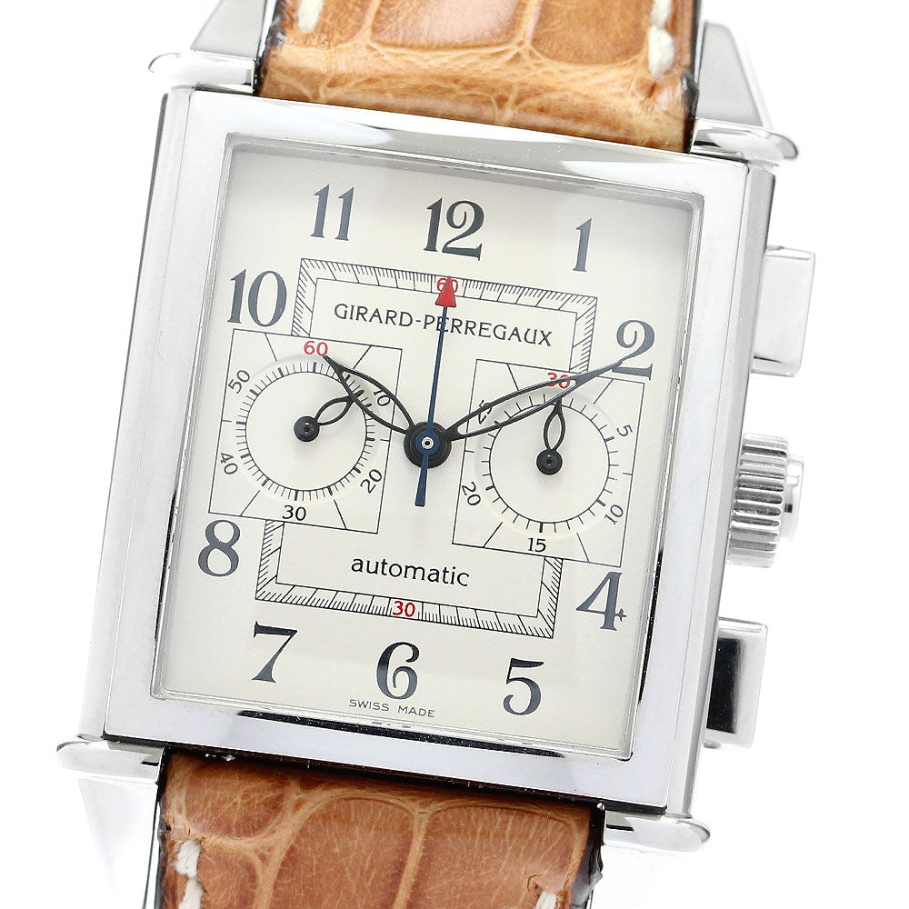 GIRARD PERREGAUX Vintage 1945 25990.0.11.8186 Chronograph beige Dial Automatic Men's Watch_896024