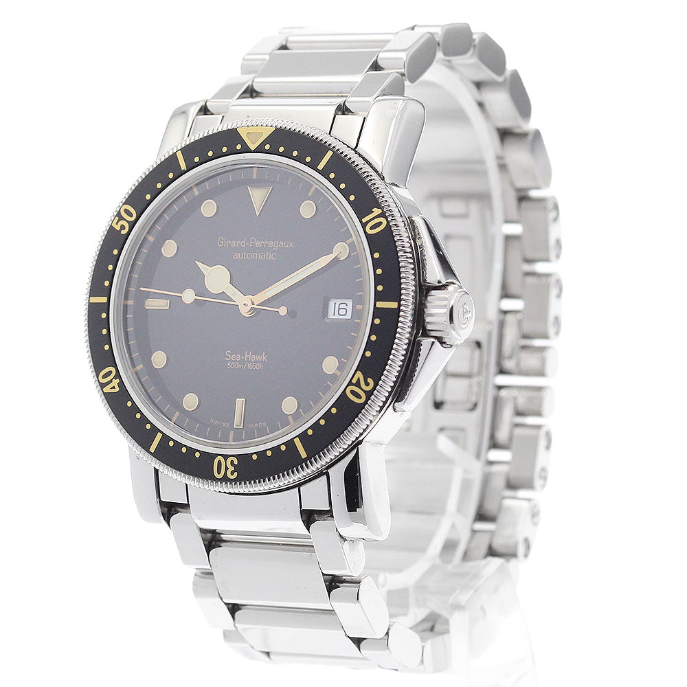 GIRARD PERREGAUX Sea hawk 7300 Date black Dial Automatic Men's Watch_896026