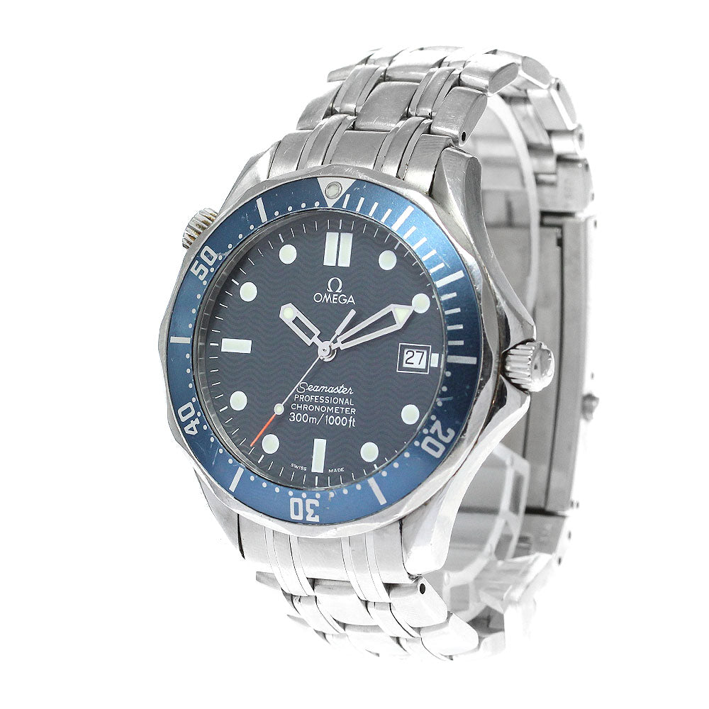 OMEGA Seamaster300 2531.80 Date Navy Dial Automatic Men's Watch_896030