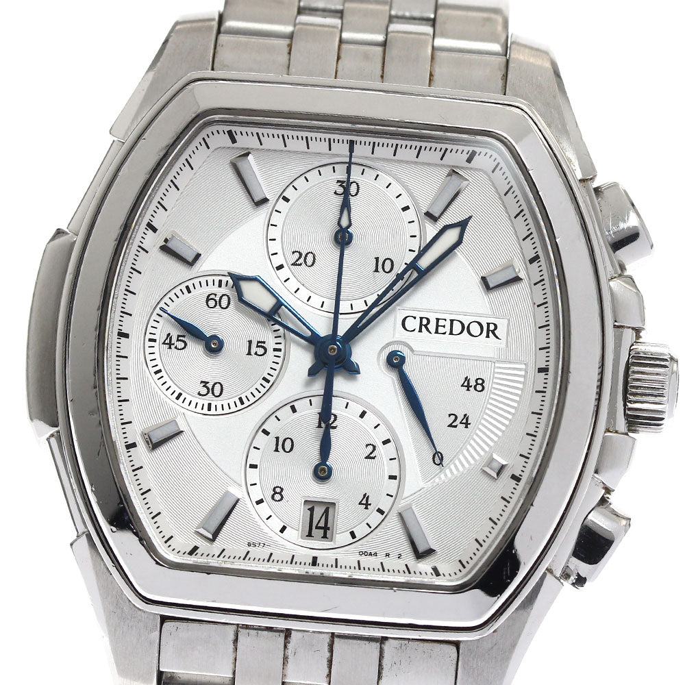 SEIKO CREDOR Pacificique 6S77-00A0/GCBK993 Chronograph Automatic Men's_896032