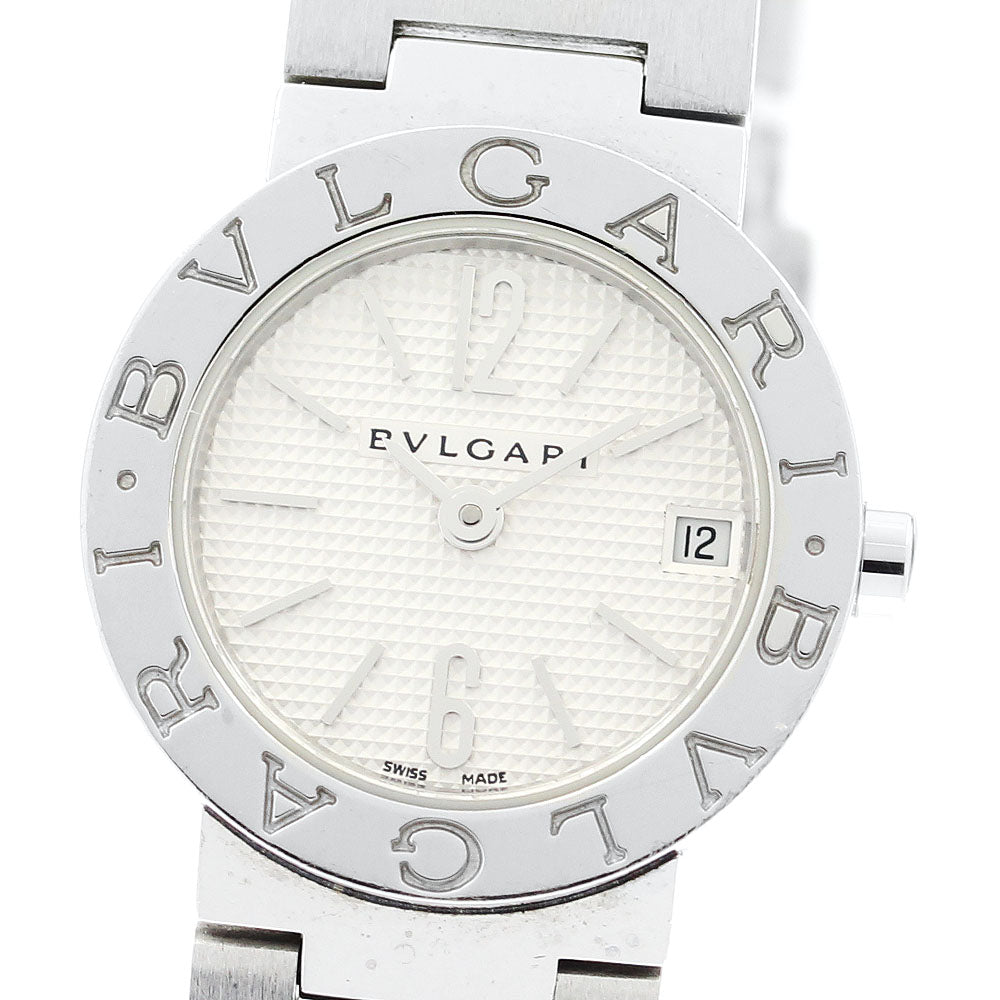BVLGARI BVLGARIBVLGARI BB23SS Date Silver Dial Quartz Ladies Watch_896037