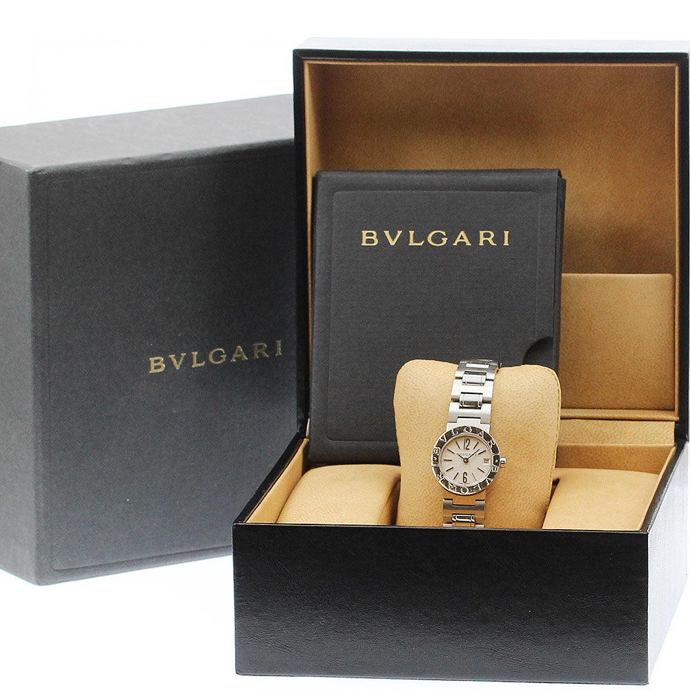 BVLGARI BVLGARIBVLGARI BB23SS Date Silver Dial Quartz Ladies Watch_896037