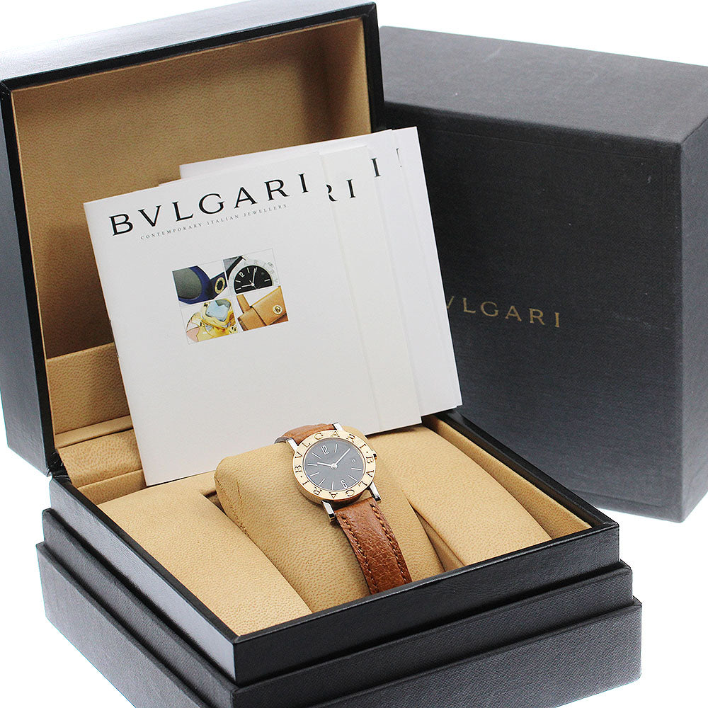 BVLGARI BVLGARIBVLGARI BB26SGL Date Black Dial Quartz Ladies Watch_896039