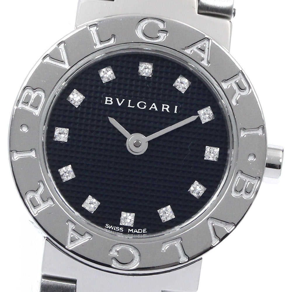 BVLGARI BVLGARIBVLGARI BB23SS Date 12P diamond Quartz Ladies Watch_896040