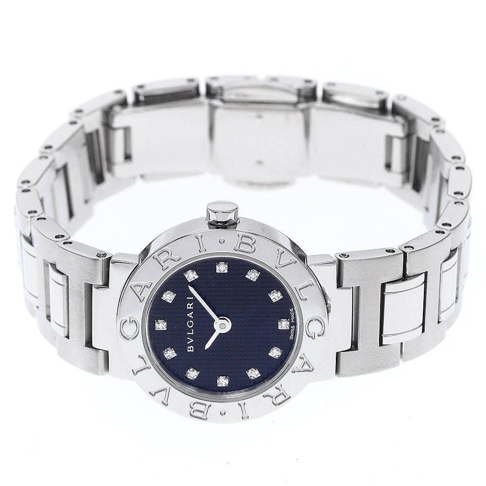 BVLGARI BVLGARIBVLGARI BB23SS Date 12P diamond Quartz Ladies Watch_896040