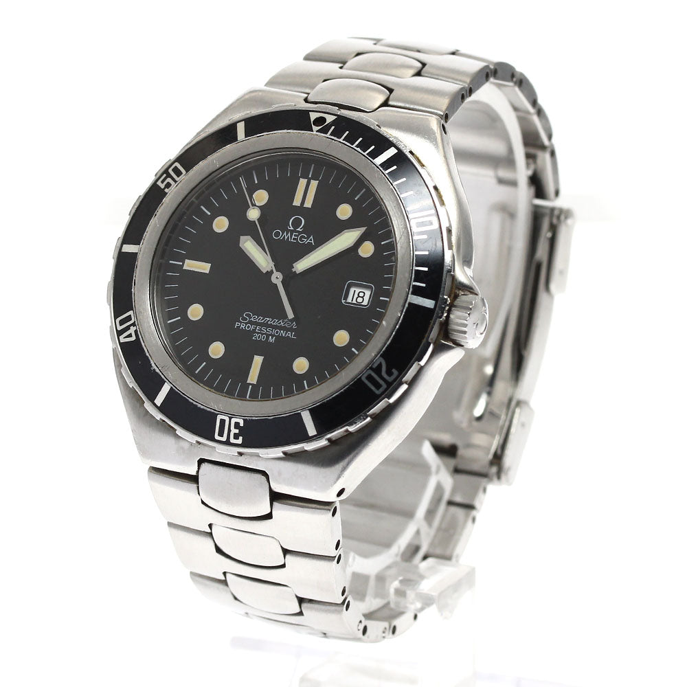 OMEGA Seamaster200 Date black Dial Quartz Men's Watch_896071