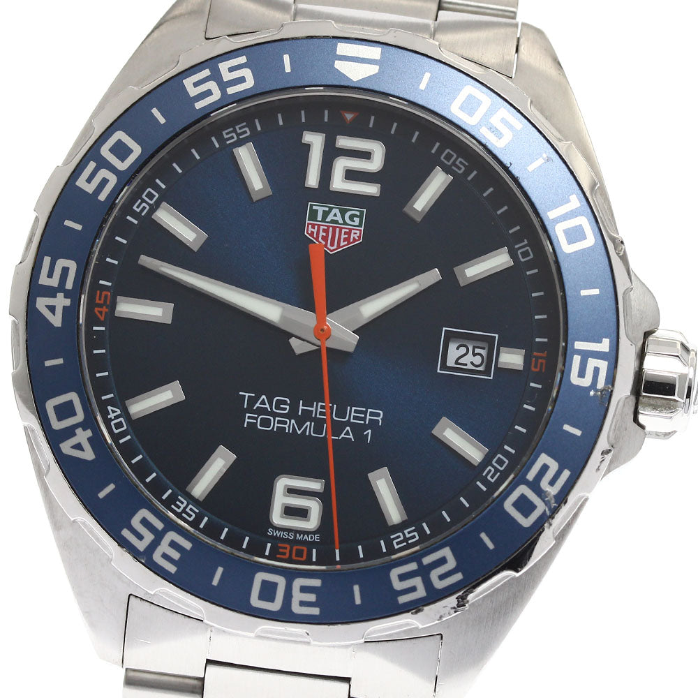 TAG HEUER Formula 1 WAZ1010 Date blue Dial Quartz Men's Watch_896081
