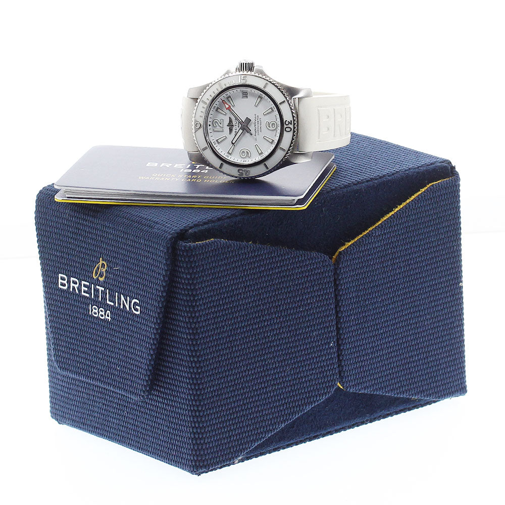 BREITLING Superocean 36 A17316 Date white Dial Automatic Boy's Watch_896084