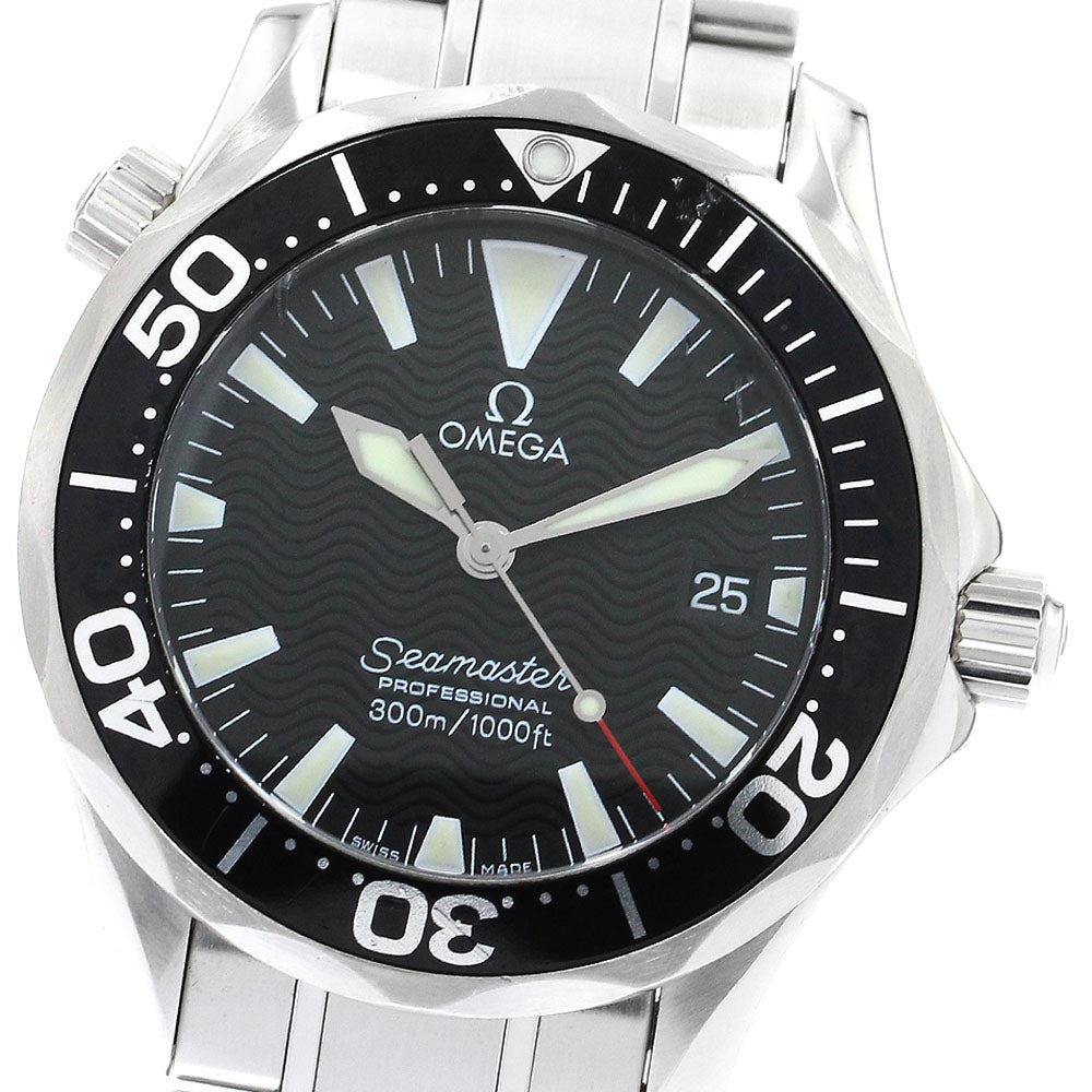 OMEGA Seamaster300 Professional 2262.50 Black Dial Quartz Boy's Watch_896089