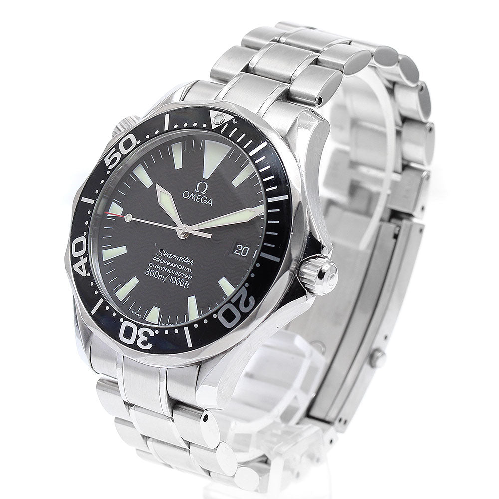 OMEGA Seamaster300 2254.50 Date Black Dial Automatic Men's Watch_896107
