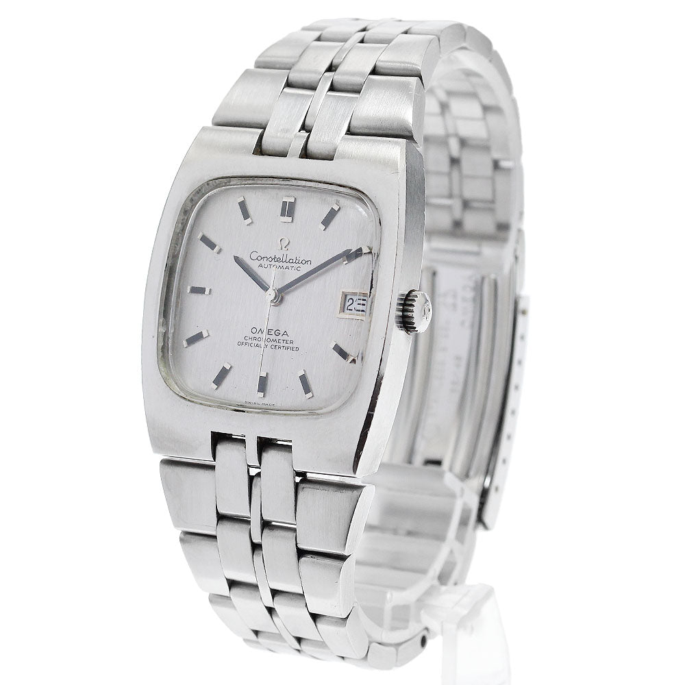 OMEGA Constellation Square Silver Dial Automatic Men's Watch_896119