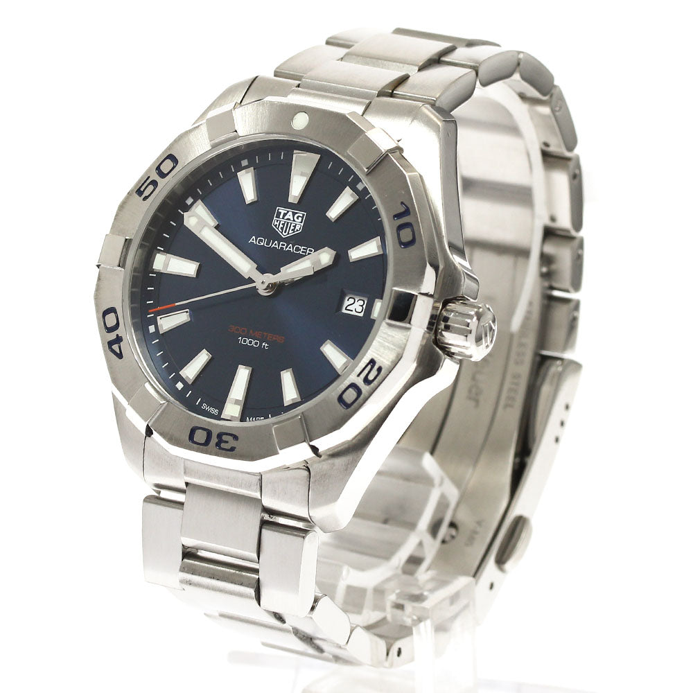 TAG HEUER Aqua racer WBD1112 Date Navy Dial Quartz Men's Watch_896120
