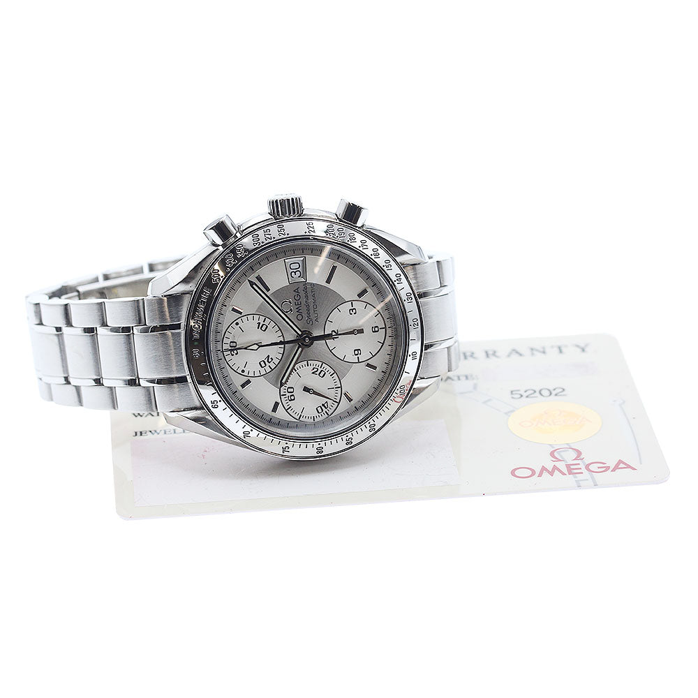 OMEGA Speedmaster 3513.30 Date Chronograph Silver Dial Automatic Men's_896123